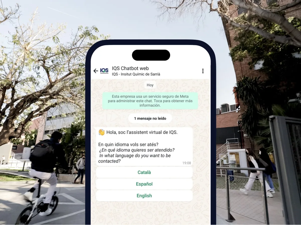 Proyecto de integración de WhatsApp con IQS