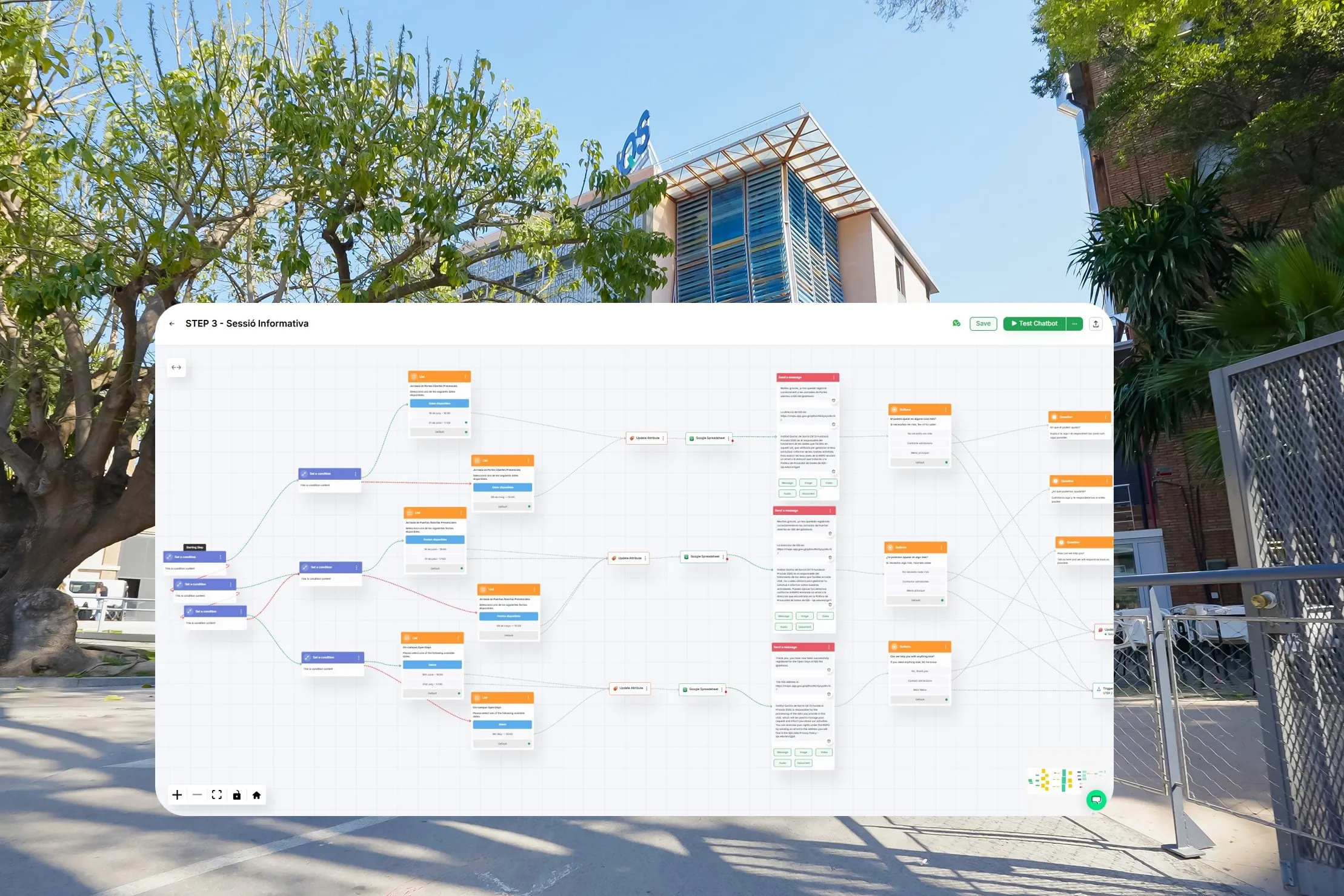 IQS — campañas de WhatsApp outbound desde Salesforce